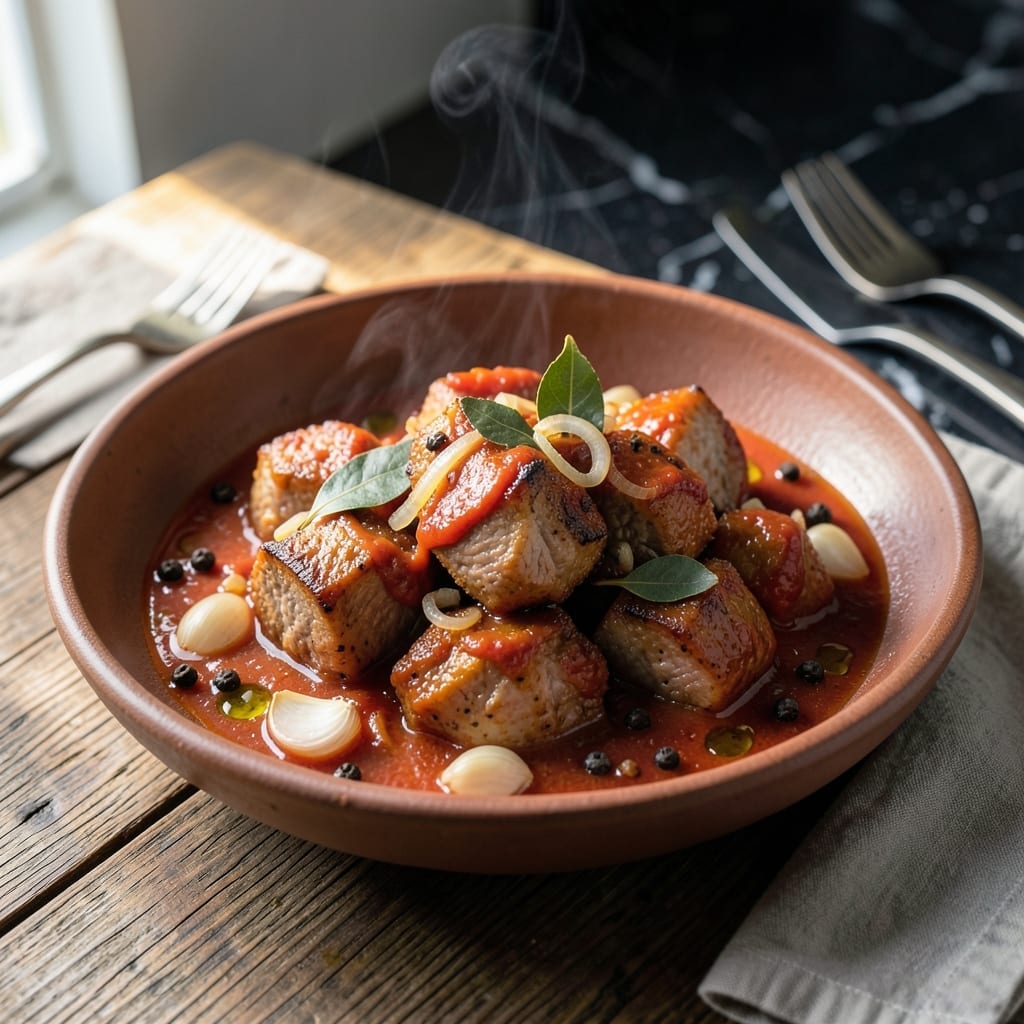 Filipino Pork Recipe With Tomato Sauce: Slow-Simmered Savory Richness
