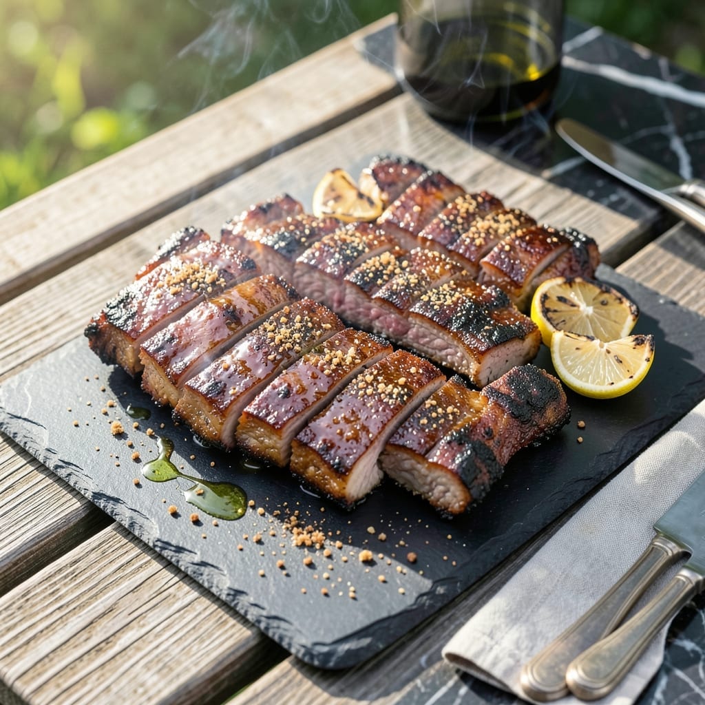 Charcoal Grilled Pork Ribs Recipe: Smoky Fall-Off-The-Bone Tenderness