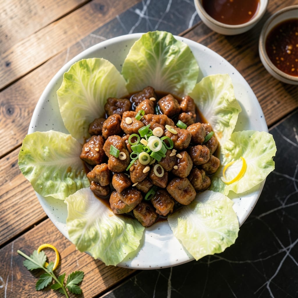 San Choy Bow Recipe Pork: Crispy Lettuce Wraps With Asian-Spiced Ground Pork