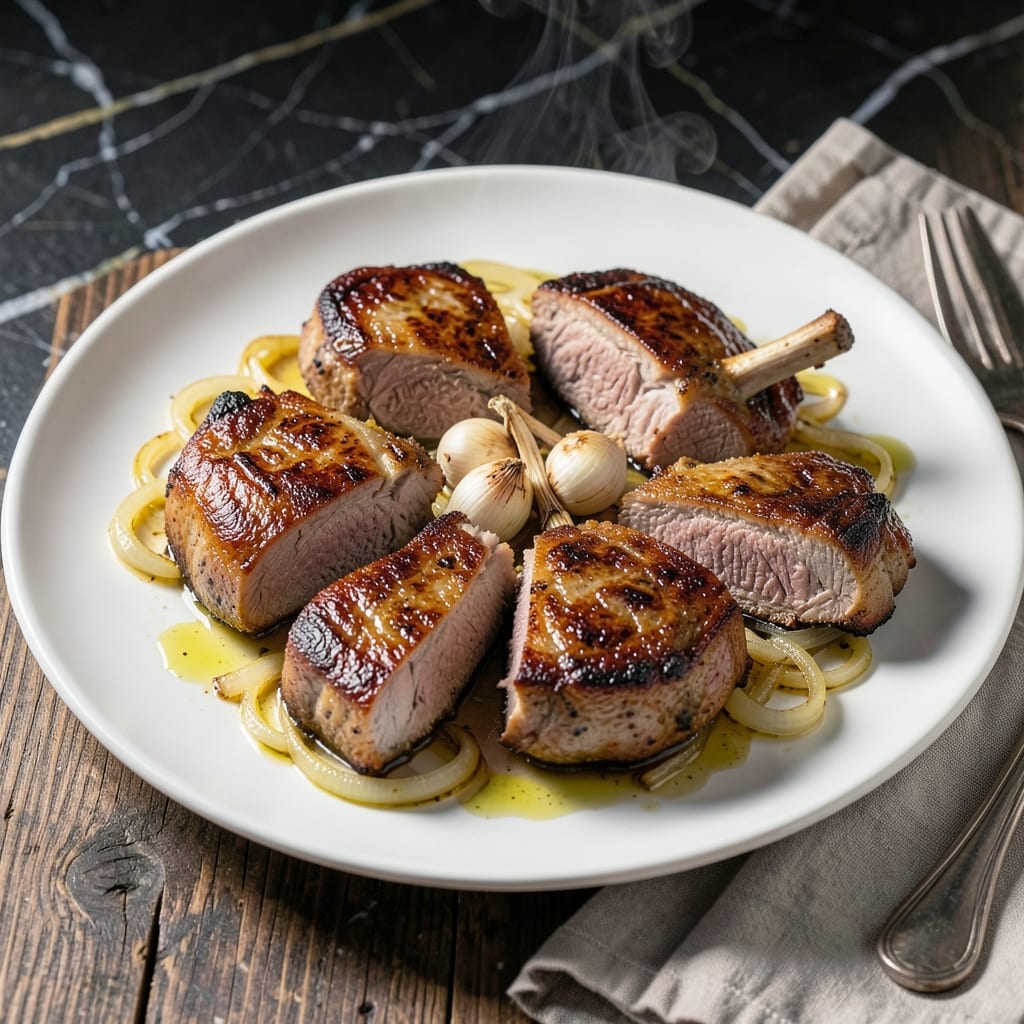 Recipe for Thick Pork Chops in Slow Cooker: Fork-Tender With Herb-Infused Juices