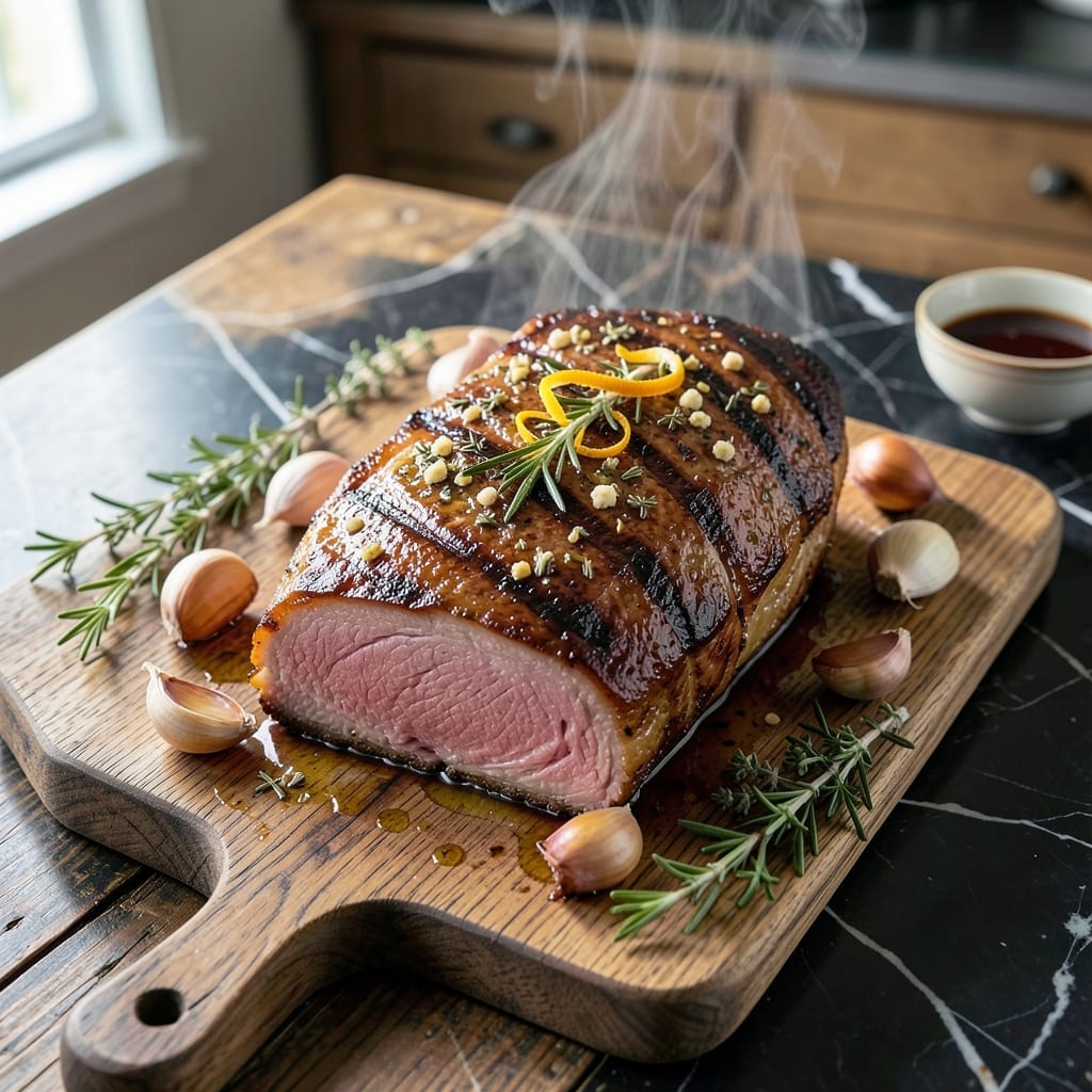 Boneless Pork Sirloin Roast Recipe Grill: Smoky Charr with Herb-Infused Juiciness