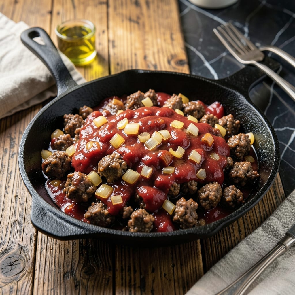 Easy Sloppy Joe Recipe 3 Ingredients No Ketchup: Saucy Ground Beef Without the Bottle