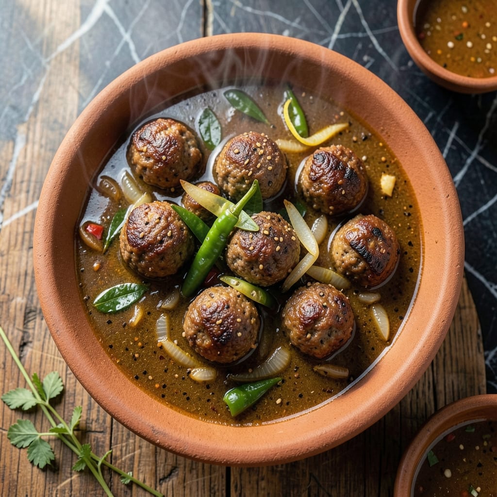 Meatball Curry Recipe Kerala Style: Coconut-Spiced Gravy With Tender Bites