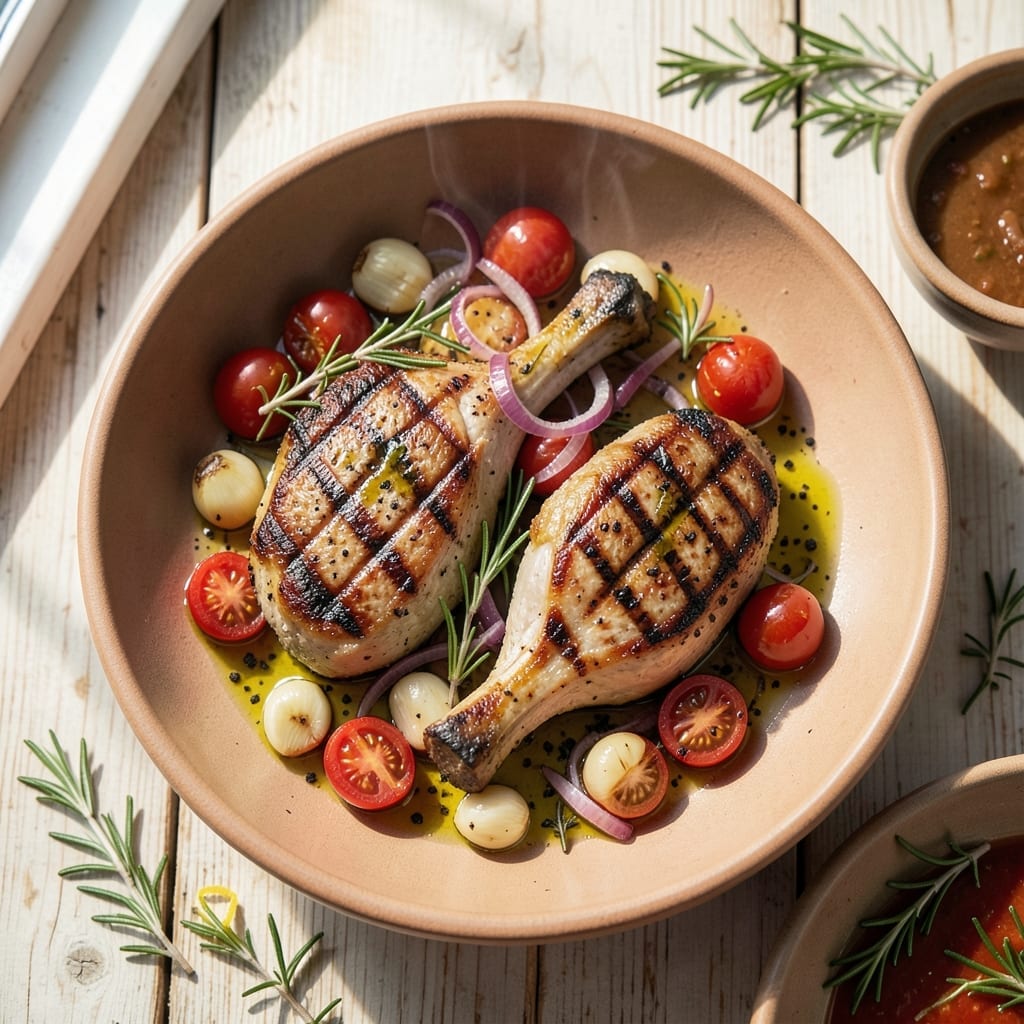 Carrabba's Tuscan Grilled Pork Chop Recipe: Herb-Crusted and Juicy