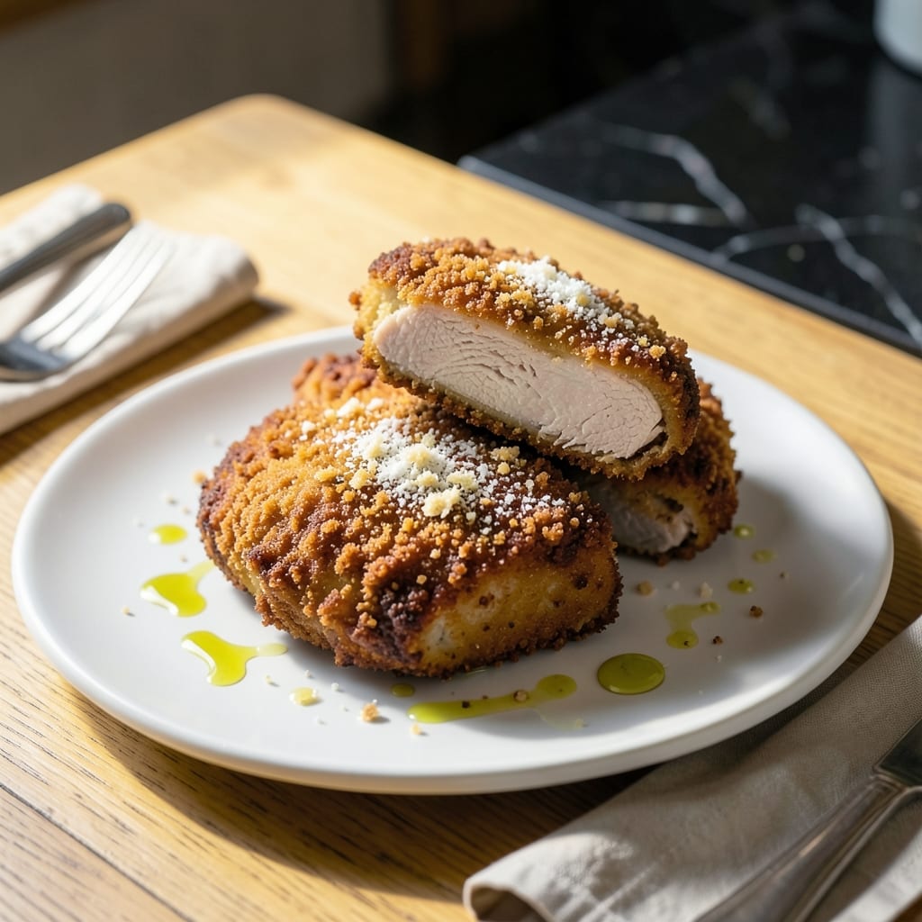 Breaded Veal Cutlet Recipe: Crispy Golden Coating With Tender Meat Breaded Veal Cutlet Recipe: Crispy Golden Coating With Tender Meat