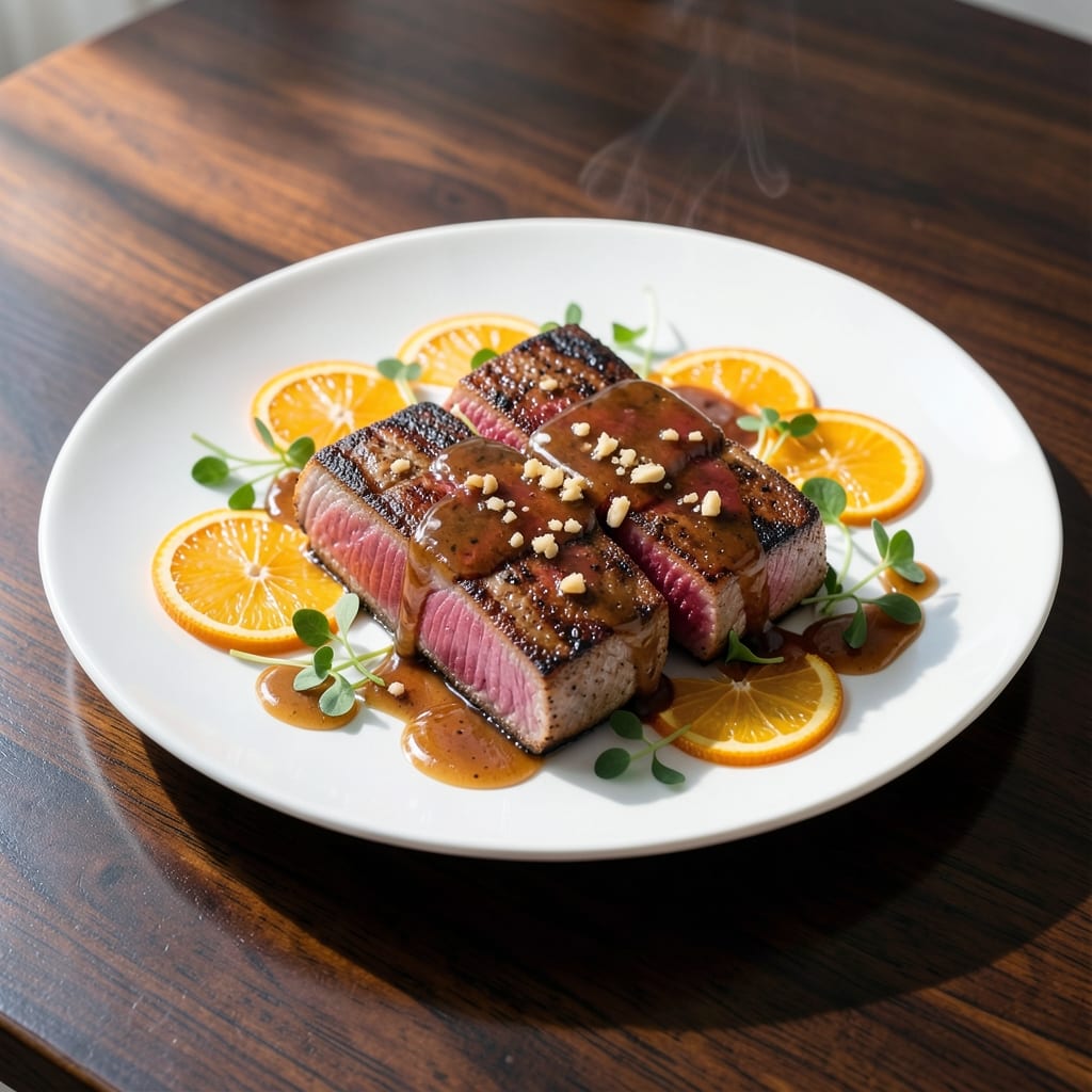 Ahi Tuna Steak Recipe Fully Cooked: Sear-Kissed Center With Island Citrus Glaze
