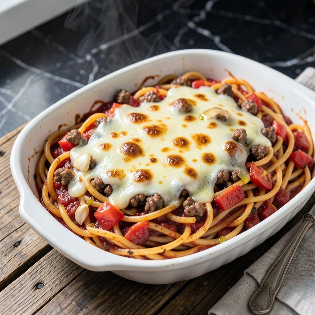 Paula Deen Baked Spaghetti Recipe: Cheesy Layers With Golden Topping