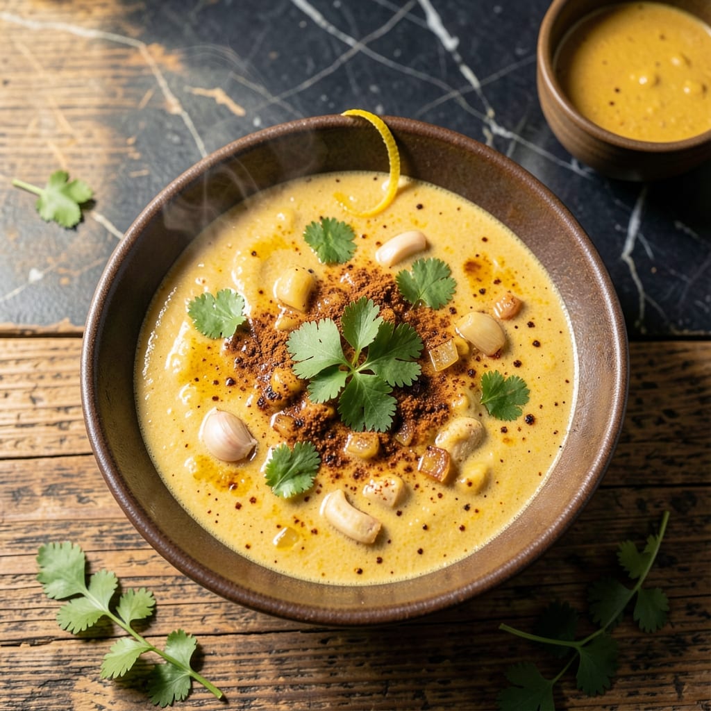 Golden Curry Recipe Vegetarian: Spiced Coconut Cream Dream