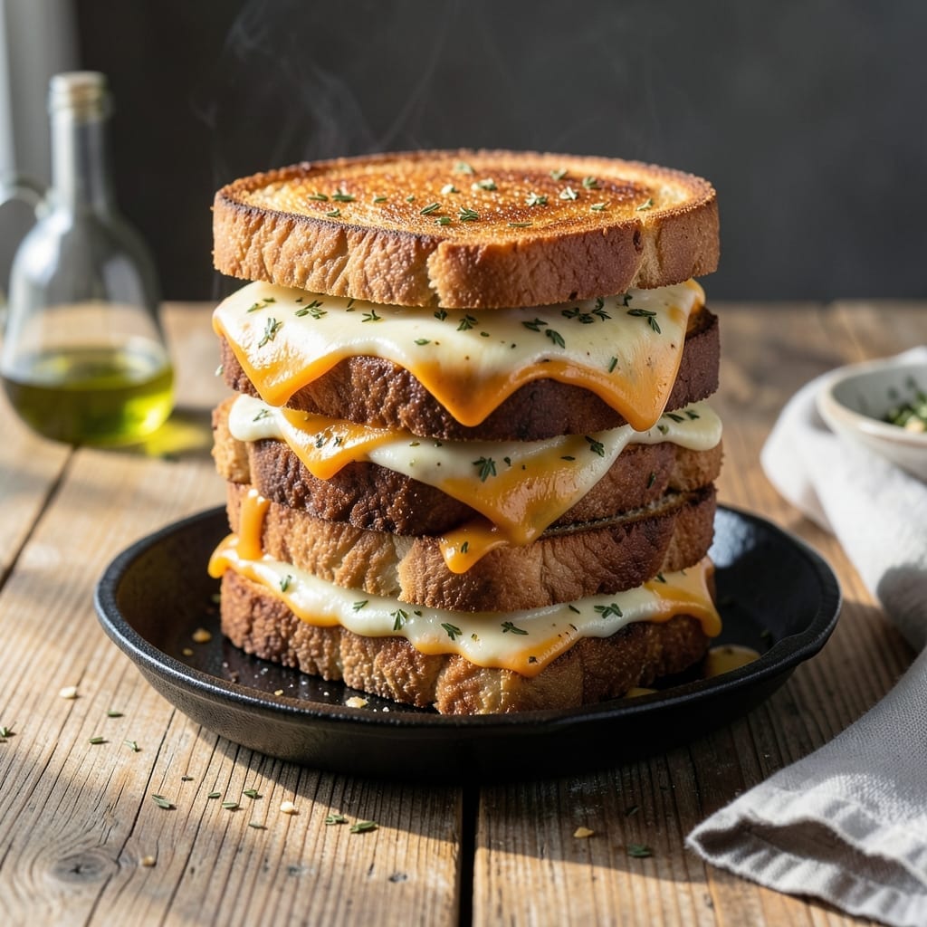 Chef Movie Grilled Cheese Sandwich Recipe: Crispy Bread With Three-Cheese Melt