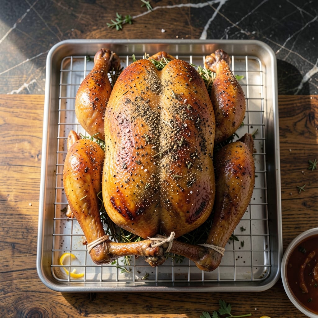 Turkey Dry Brine Recipe for Deep Frying: Juicy Meat With Crisp Golden Skin