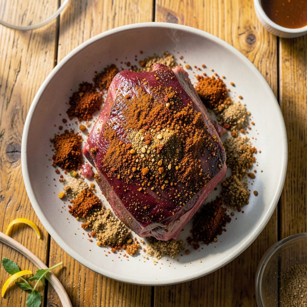 Beef Brisket Dry Rub Recipe Oven: Slow-Roasted Smoky Depth Without the Smoker