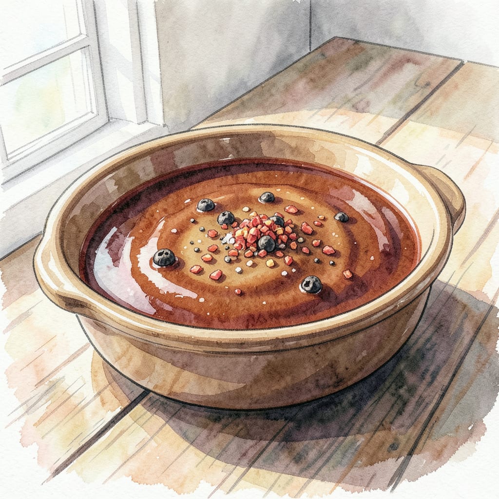Visual representation of Eastern Carolina BBQ Sauce Recipe: Tangy Vinegar Based Classic Done Right