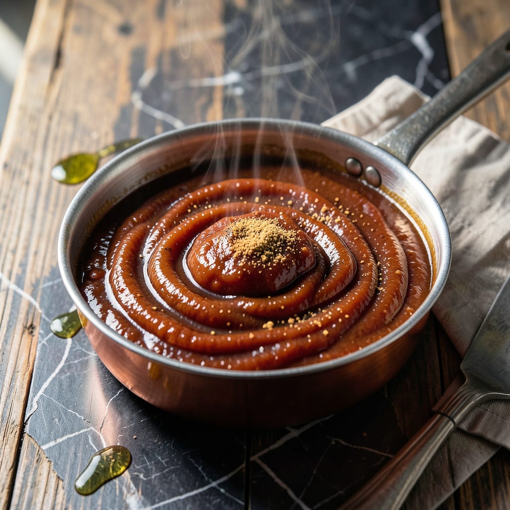 Easy BBQ Sauce Recipe Without Worcestershire and Vinegar: Sweet and Smoky Simplicity in Minutes detailed visual guide