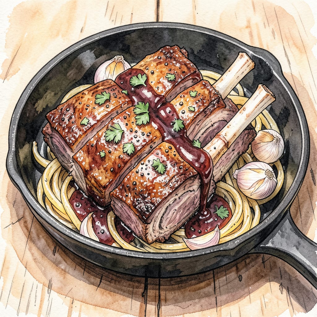 Complete Easy Beef Short Ribs Recipe in Oven: Fall Off the Bone Tender in 3 Hours overview image
