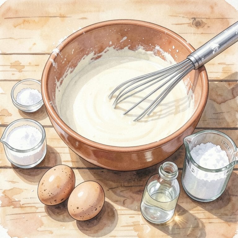 Complete Easy Waffle Recipe Without Baking Powder: Fluffy Golden Grids in Minutes overview image