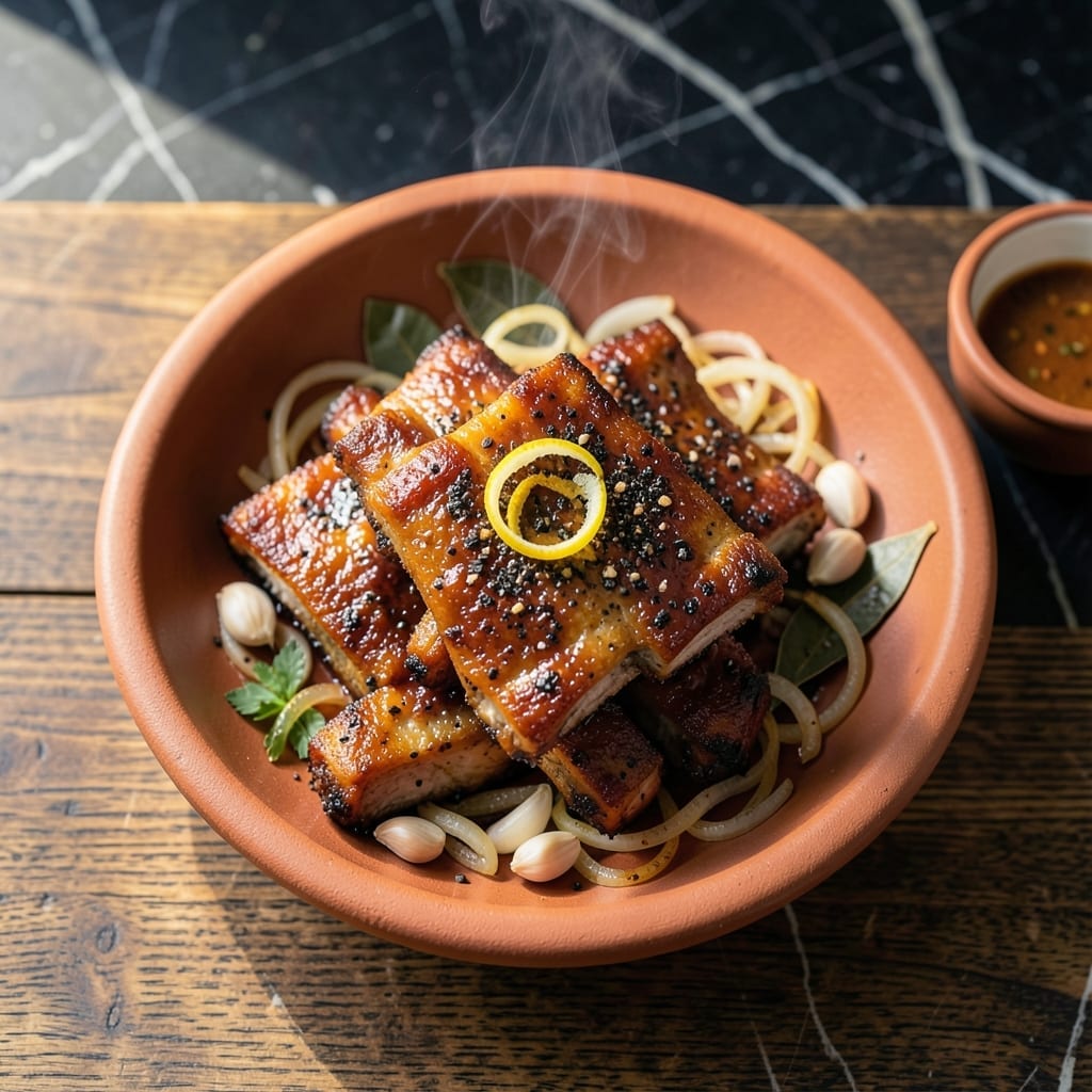 Fried Pork Ribs Recipe Filipino Style: Double-Fried Crisp with Calamansi Zing