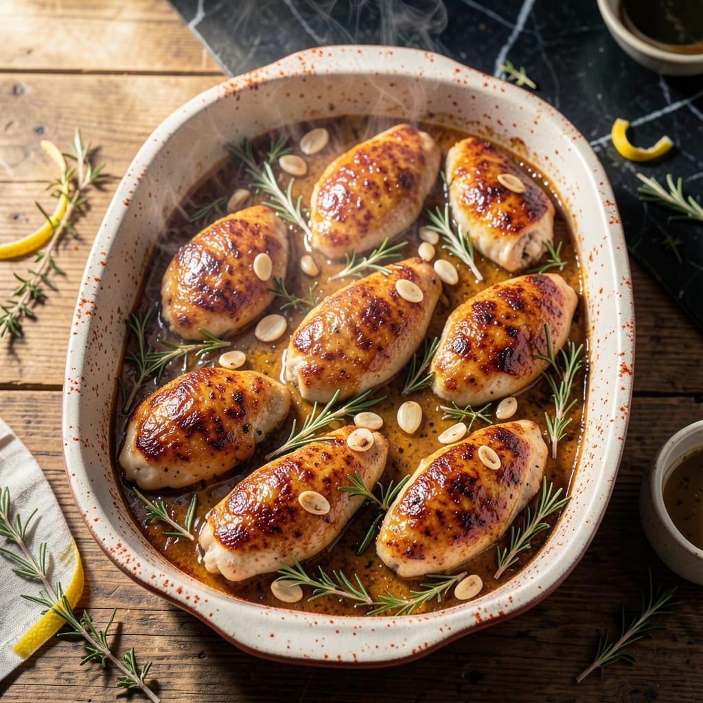 Recipe for Chicken Tenderloins in a Casserole: Herb-Infused One-Dish Meal