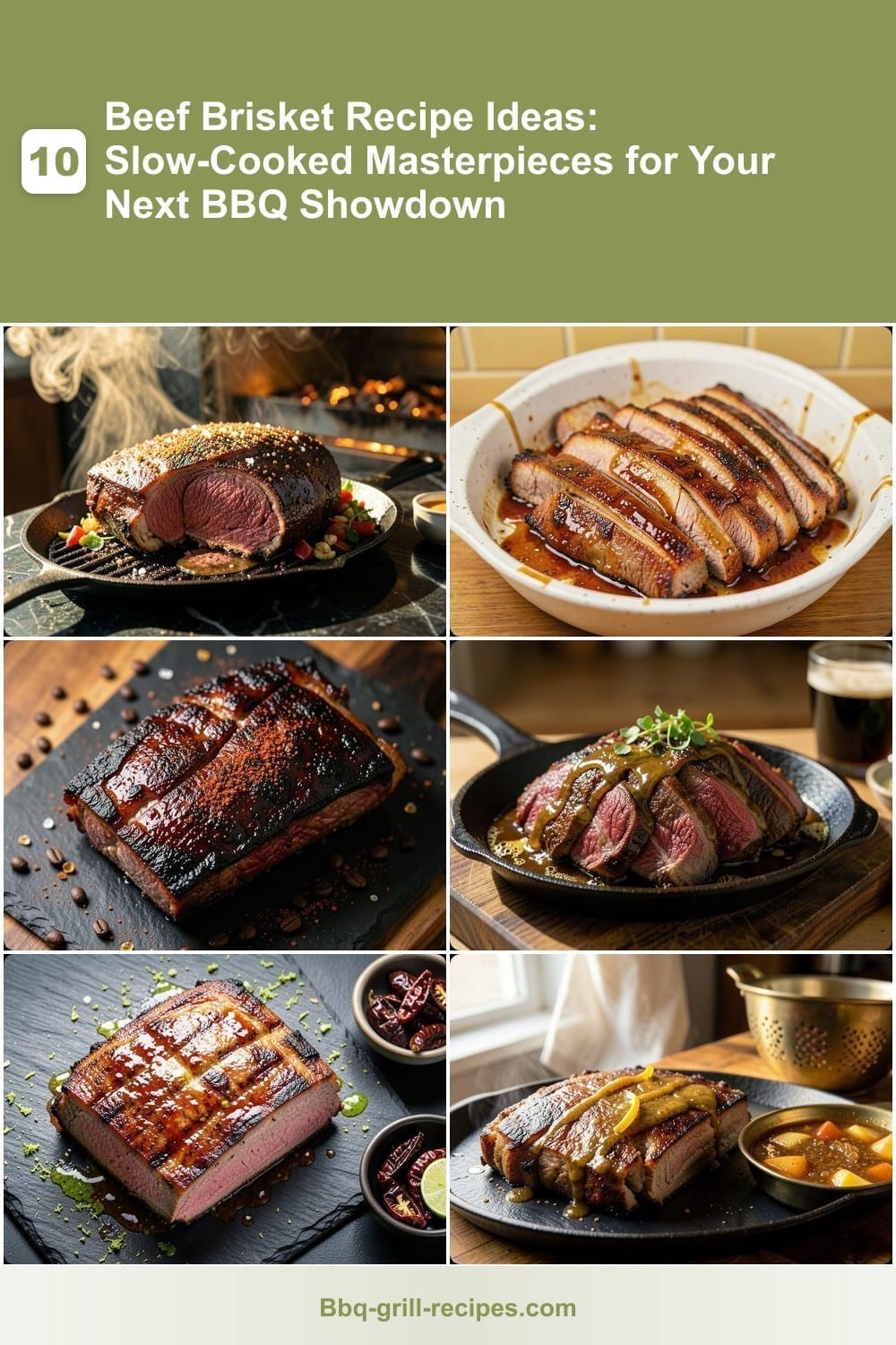 10 Beef Brisket Recipe Ideas: Slow-Cooked Masterpieces for Your Next BBQ Showdown