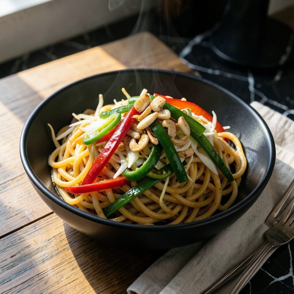 Recipe to Make Hakka Noodles: Wok-Tossed Street Food Favorite