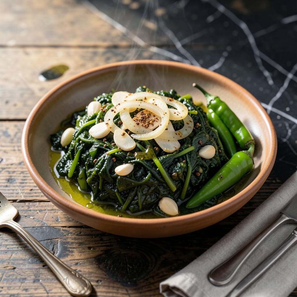 Saag Recipe Food Fusion: Spinach and Spice Blend for Global Flavors