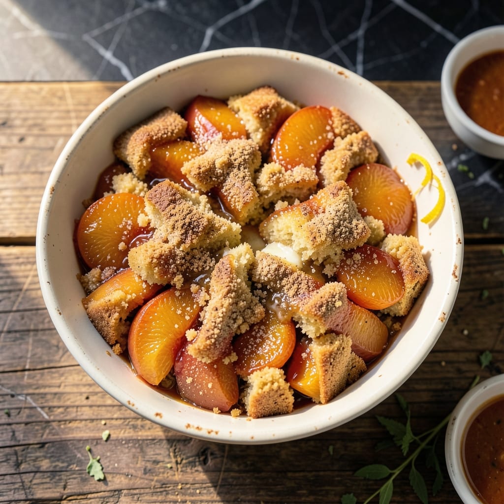 Peach Dump Cake Recipe With Canned Peaches: Effortless Baked Comfort