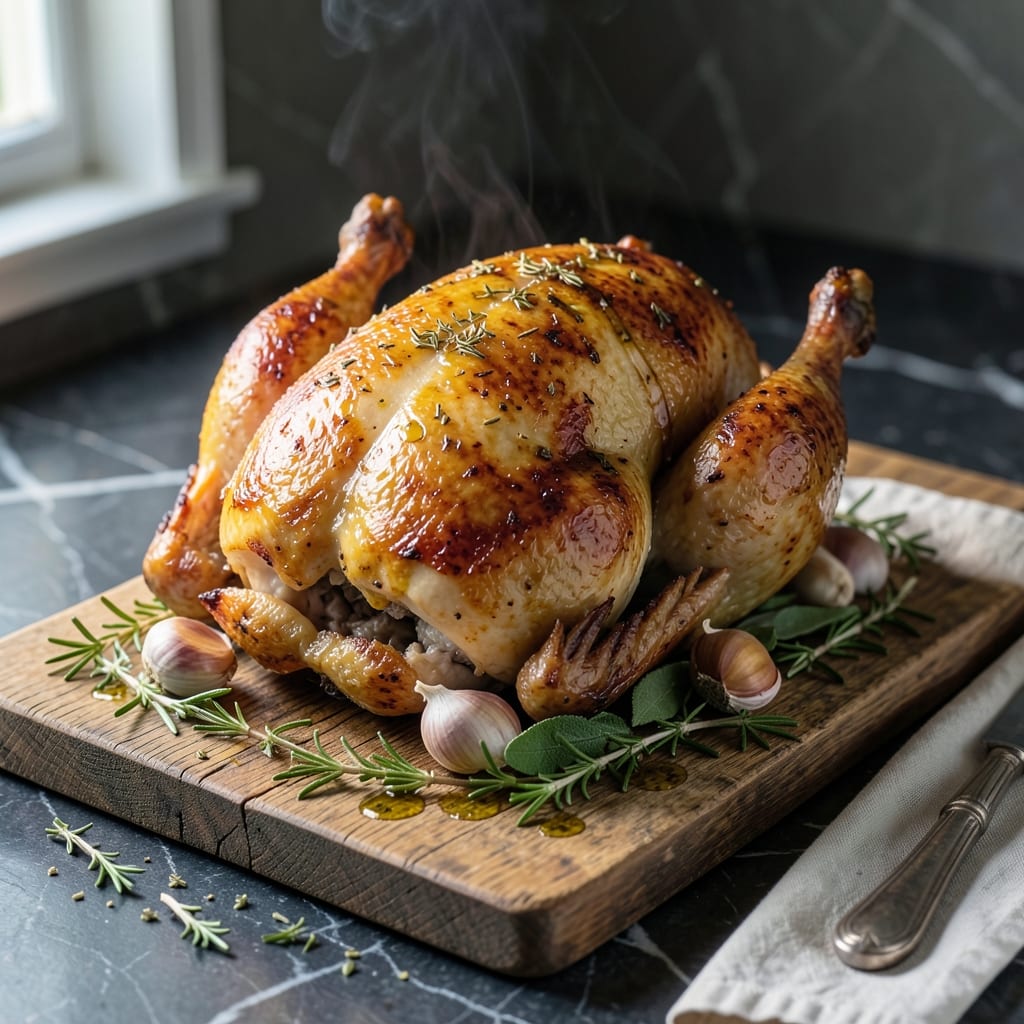 Old Fashioned Roast Chicken Recipe Jamie Oliver: Herb-Infused Sunday Supper Classic