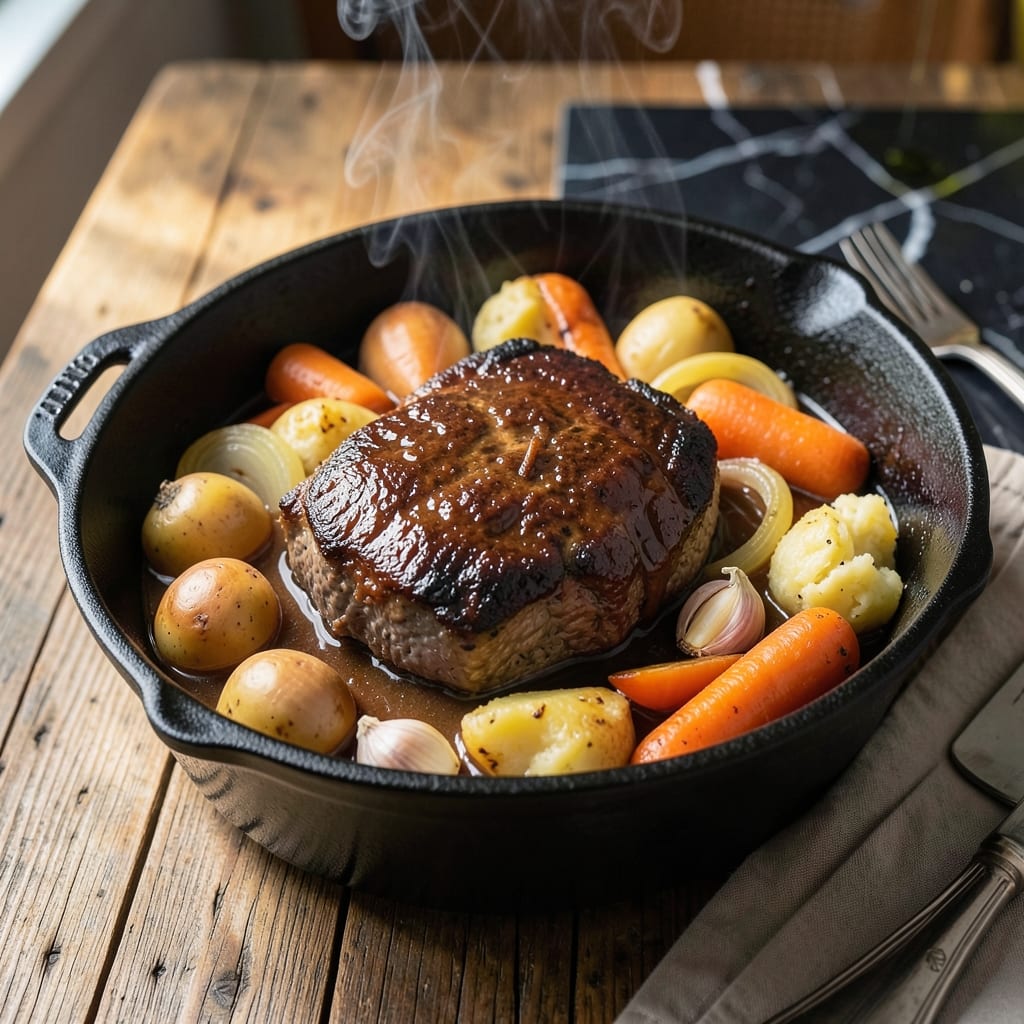 Easiest Pot Roast Recipe Ever: Dutch Oven Magic With Root Veggies