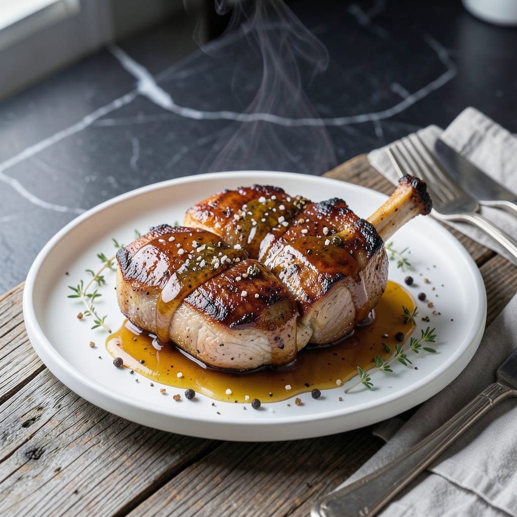 Honey-Glazed Pork Chops Recipe: Sticky Sweetness With a Sear