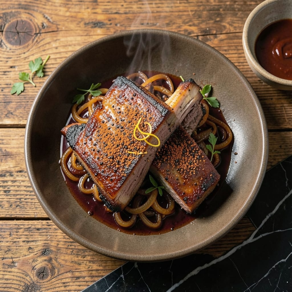 Beef Ribs Recipe Not BBQ: Oven-Braised to Fall-Off-The-Bone Tenderness