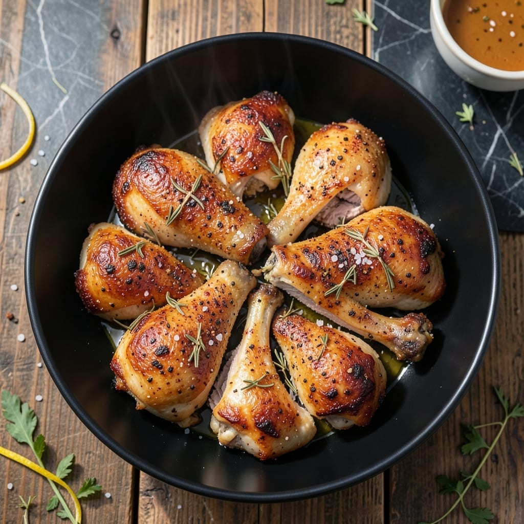 Recipe for Frozen Chicken Thighs: Oven-Baked Juiciness Without Thawing