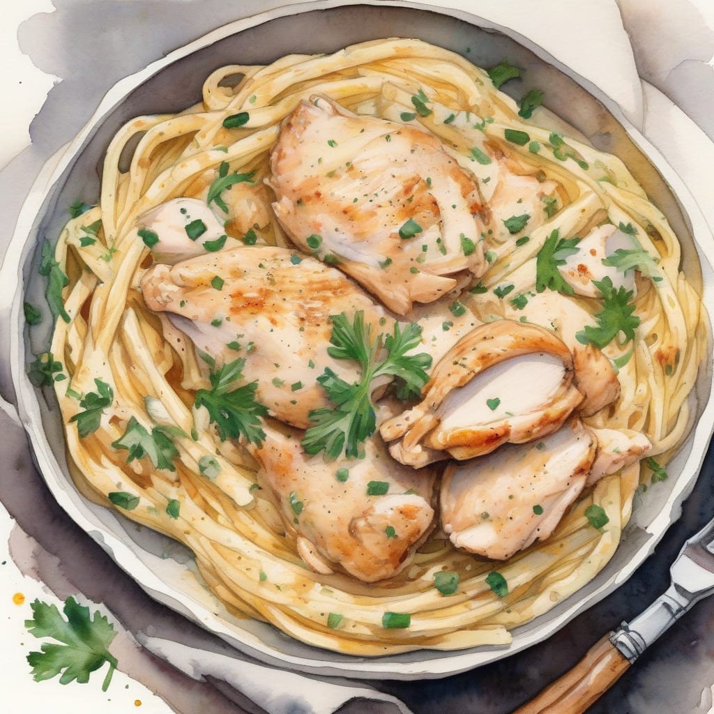 cheddars chicken alfredo recipe