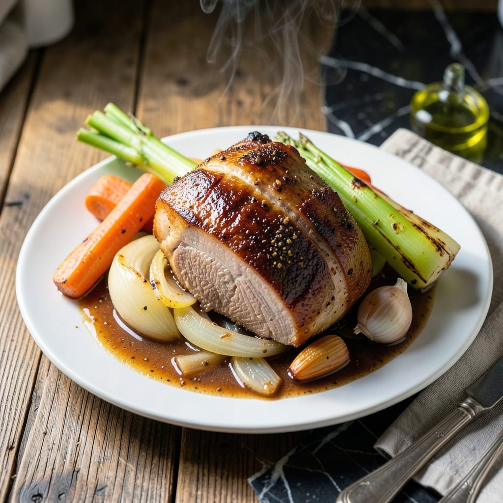 Pork Roast Recipe With Beef Broth: Slow-Cooked Savory Depth
