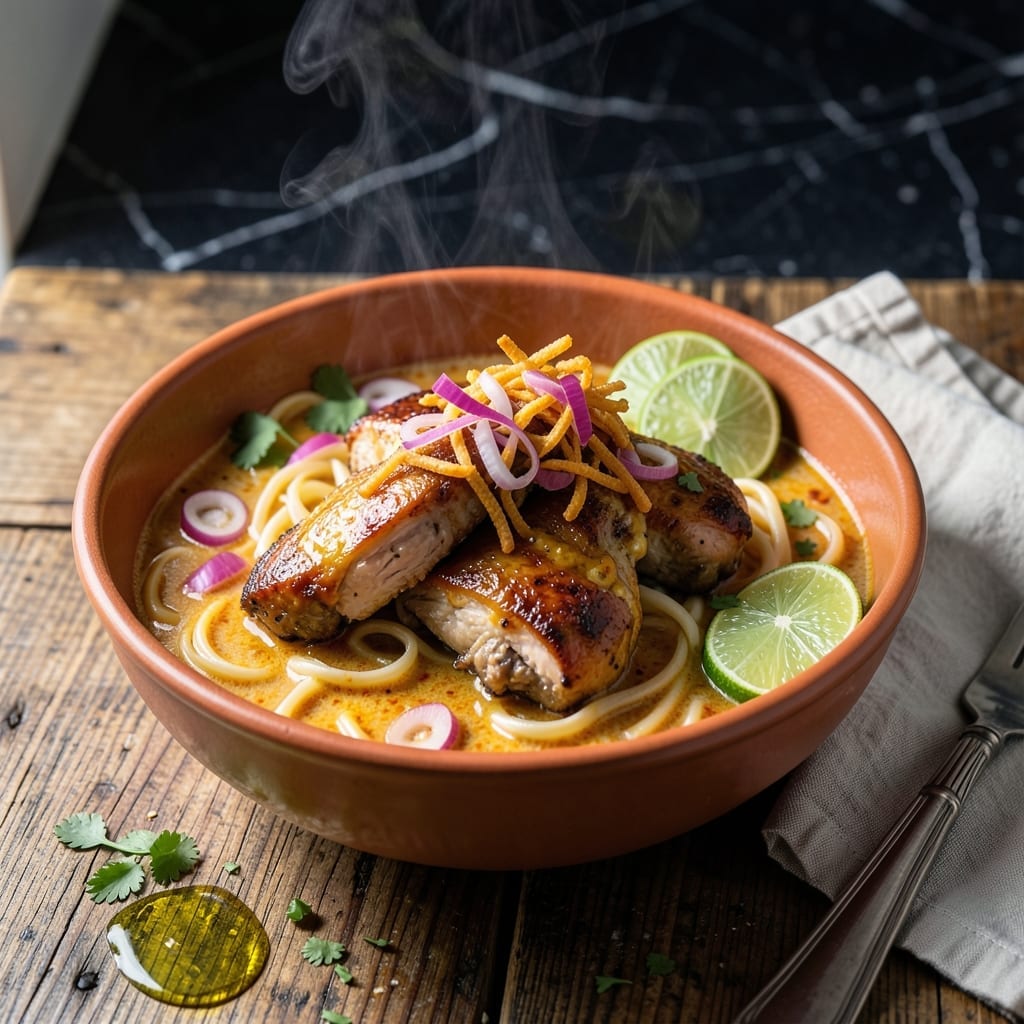 Khao Soi Recipe Instant Pot: Northern Thai Coconut Curry in Under 30 Minutes