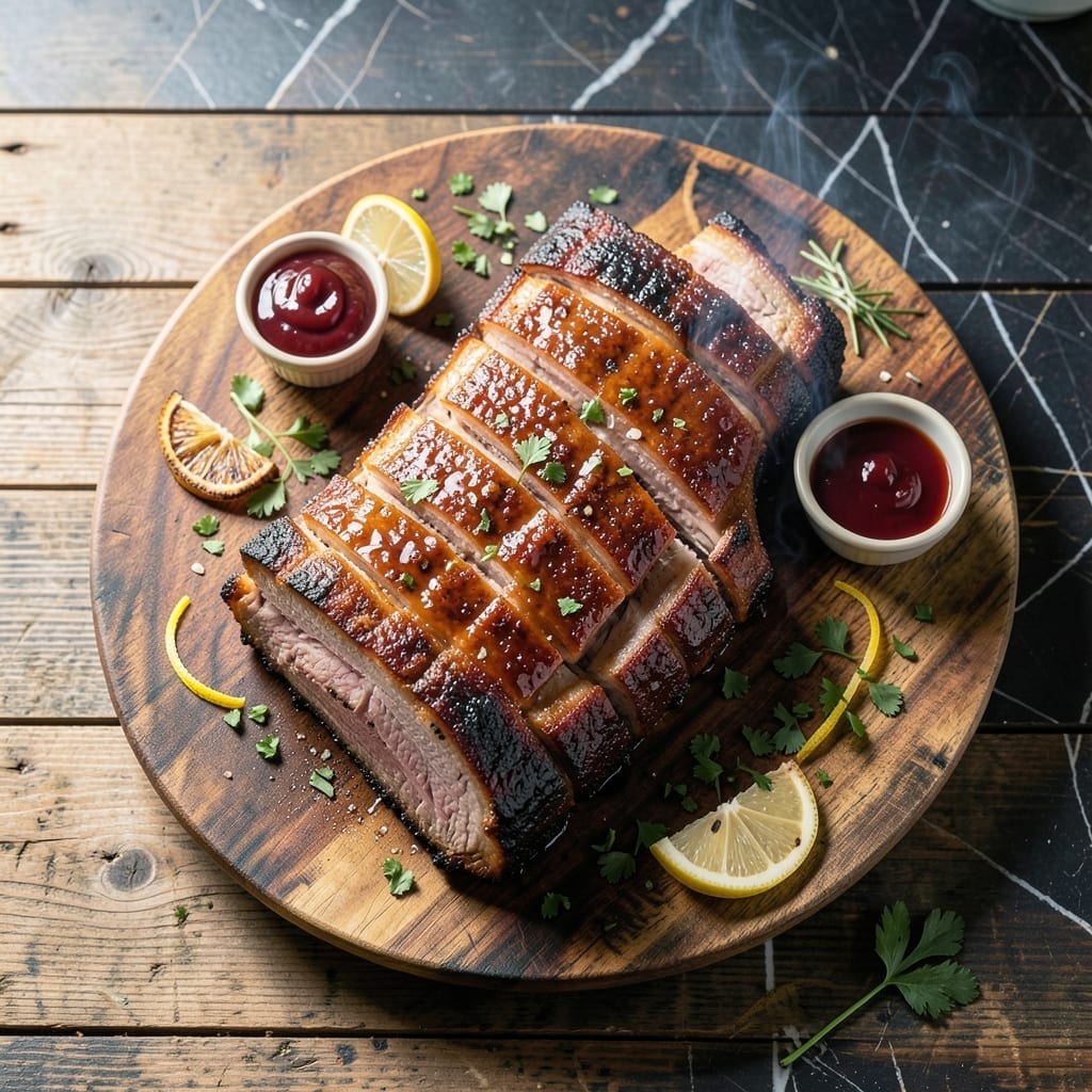 Green Mountain Grill Pork Rib Recipe: Cherry Glaze and Smoky Depth