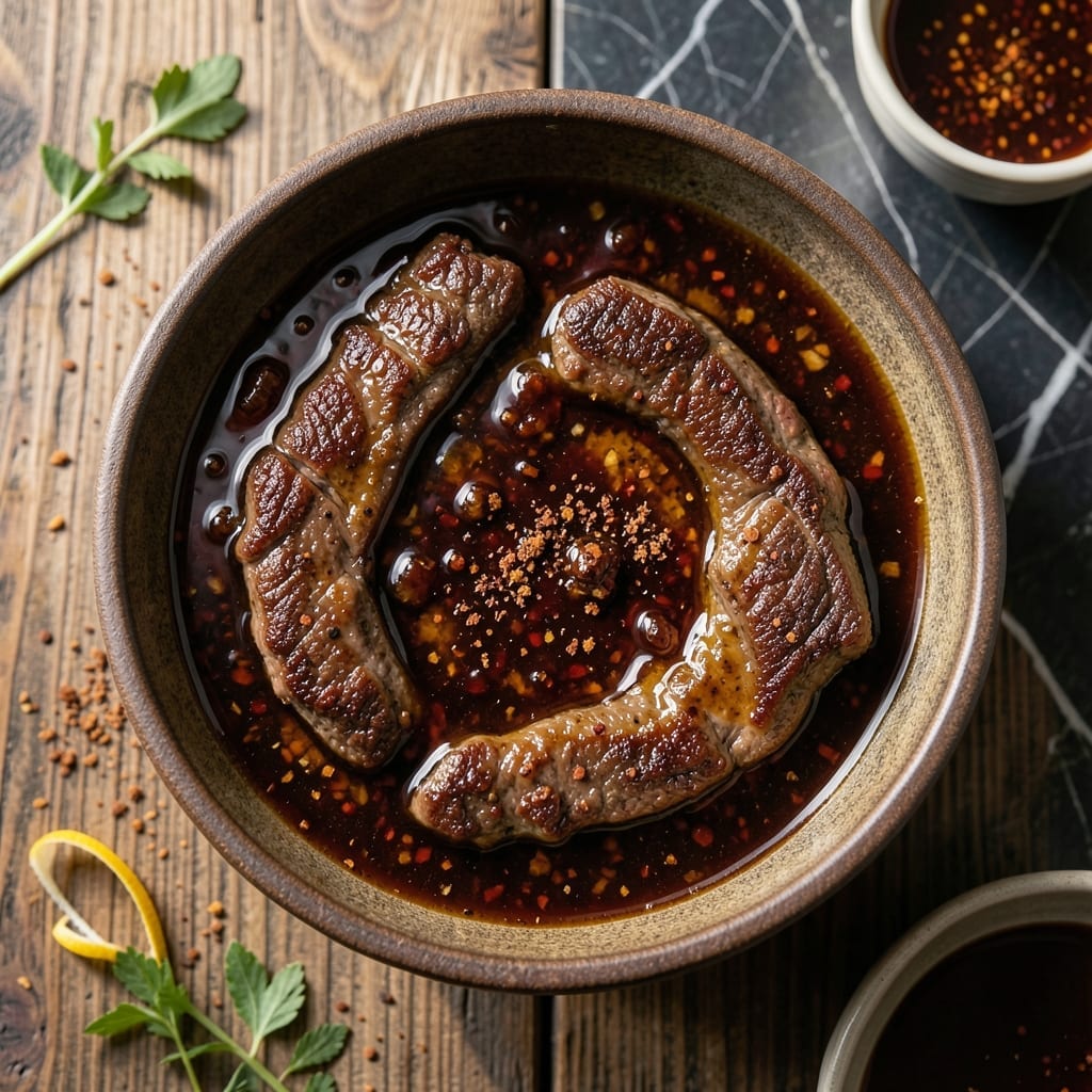 Barbecue Steak Marinade Recipe: Smoky Depth With Fresh Herb Accents