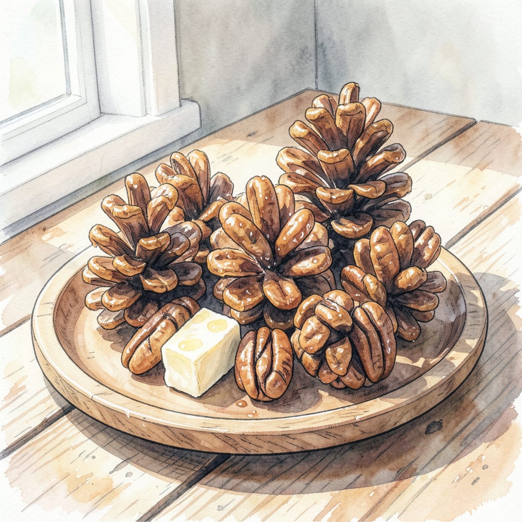 Comprehensive Edible Pine Cone Recipe: Nutty Christmas Treats visual reference