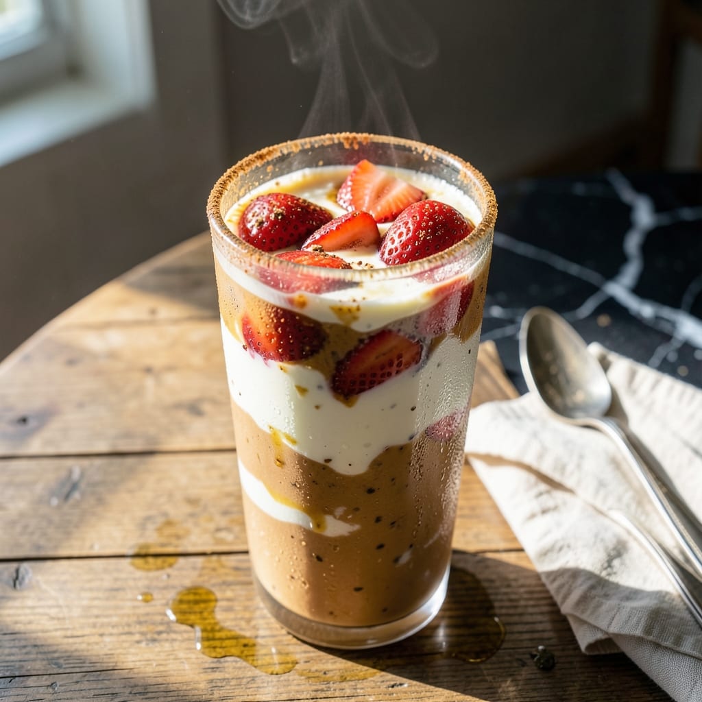 Dutch Bros Strawberry Horchata Chai Recipe: Spiced Creamy Fusion