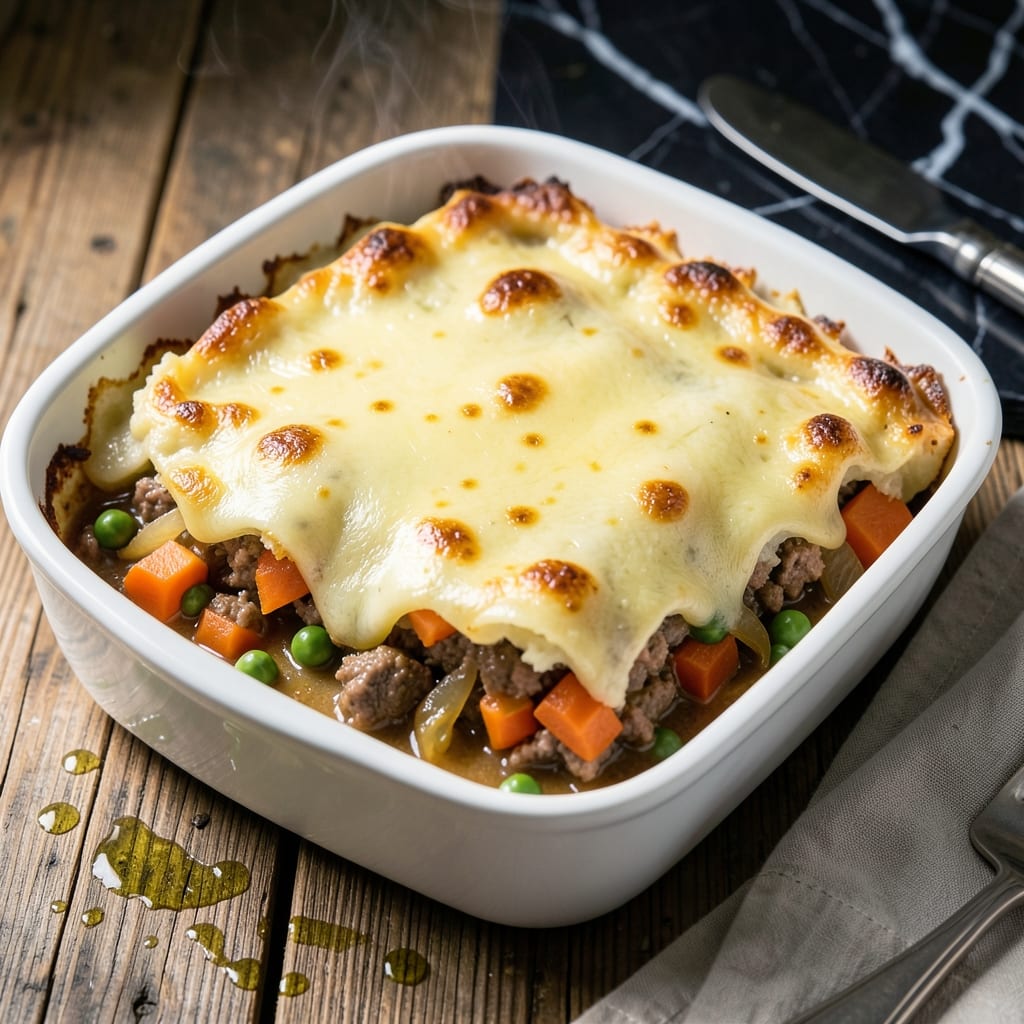Shepherd's Pie Recipe With Cheese: Golden Mash Topped Comfort
