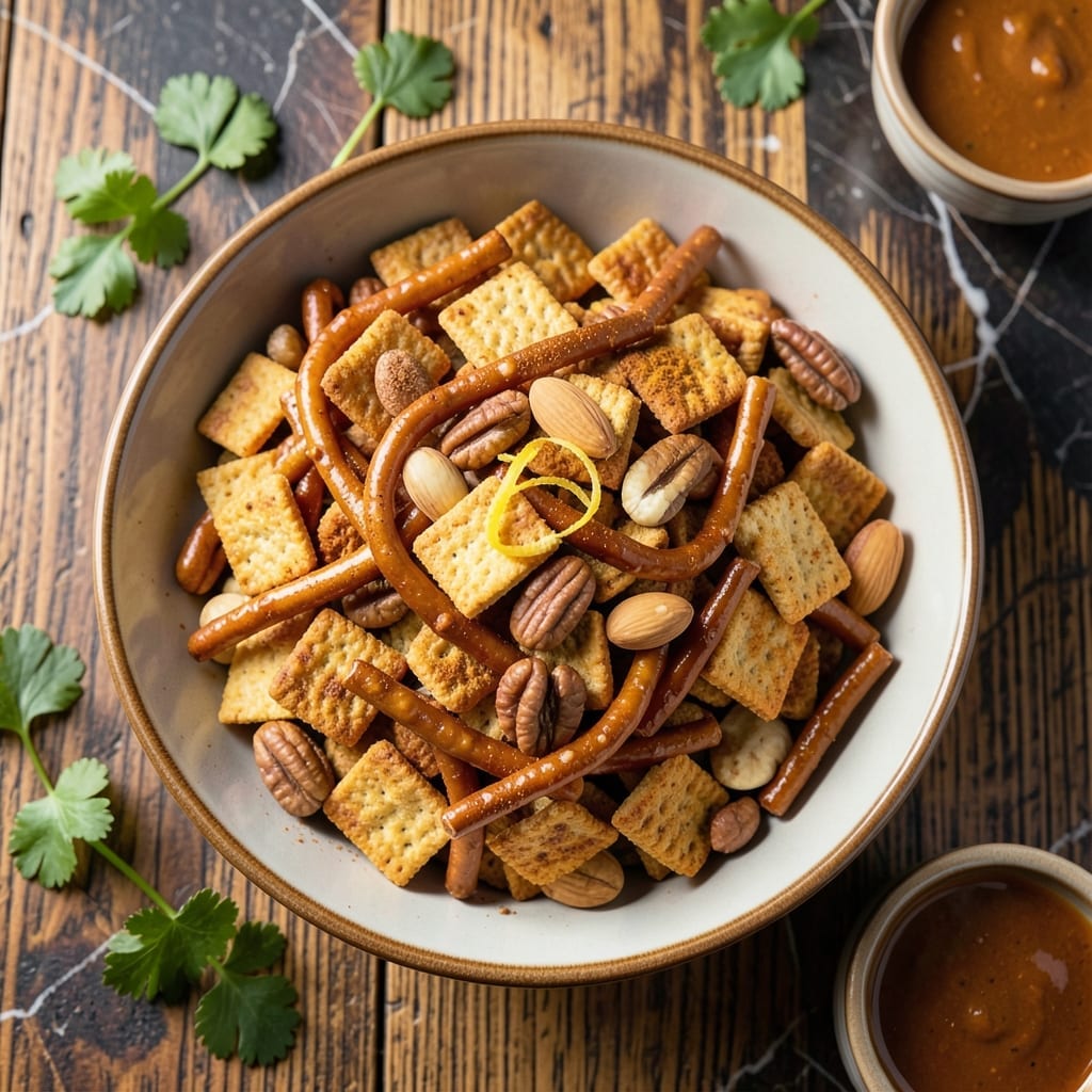 Nuts and Bolts Recipe With Curry Powder: Spiced Crunch for Snack Time