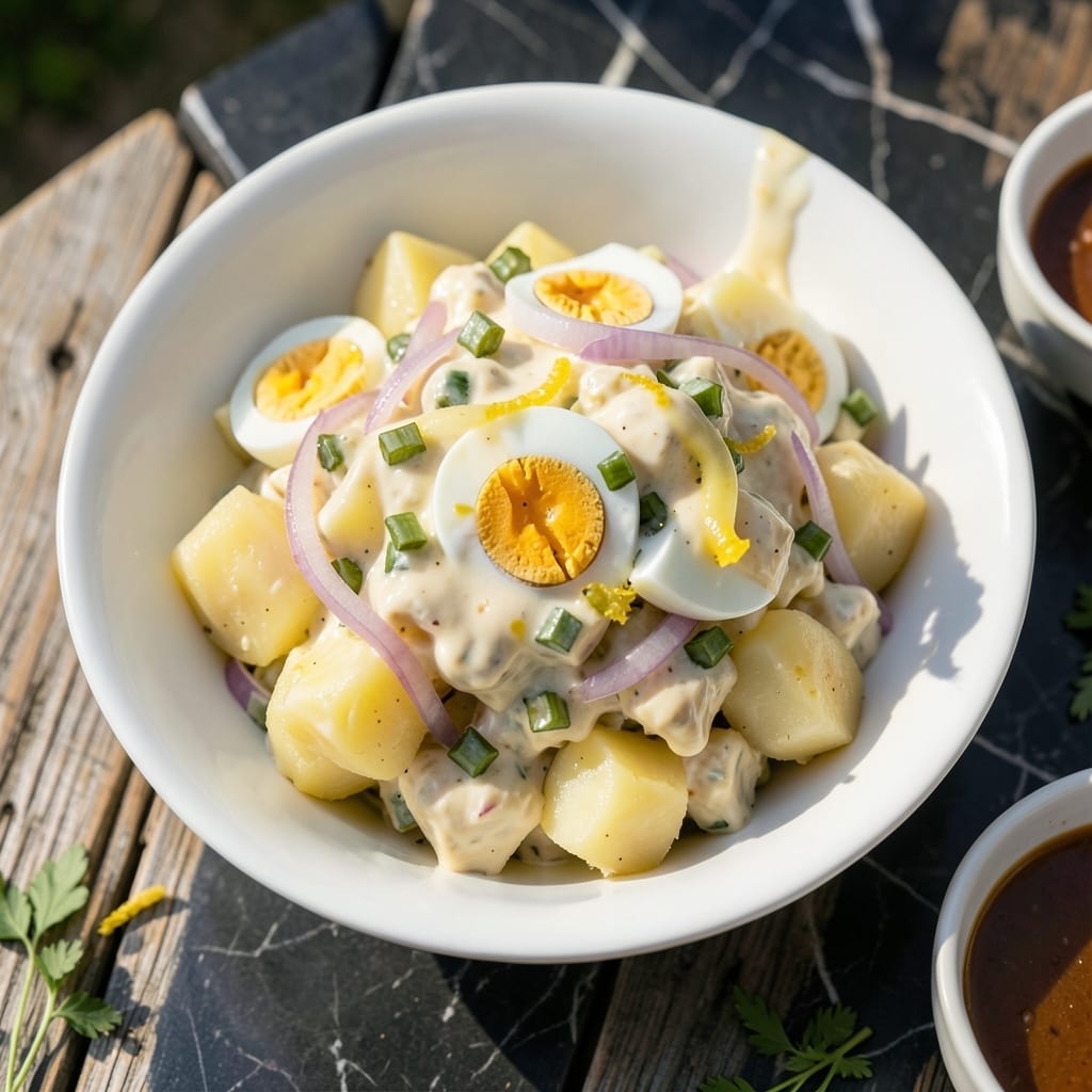 Paula Deen Potato Salad Recipe: Southern Creamy Tradition With Mustard Tang