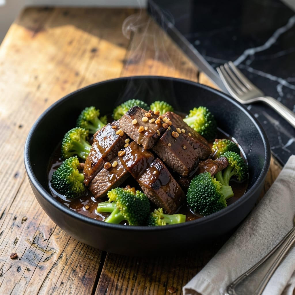Recipe for Crock Pot Beef and Broccoli: Set-It-and-Forget-It Takeout Favorite