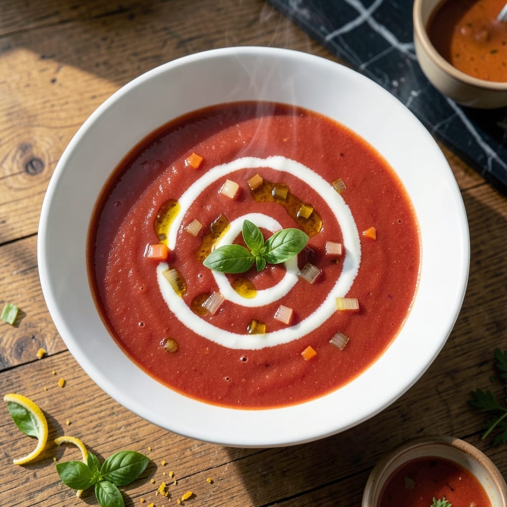 Tomato Soup Recipe Using Tomato Juice: Rich and Velvety Homemade Comfort