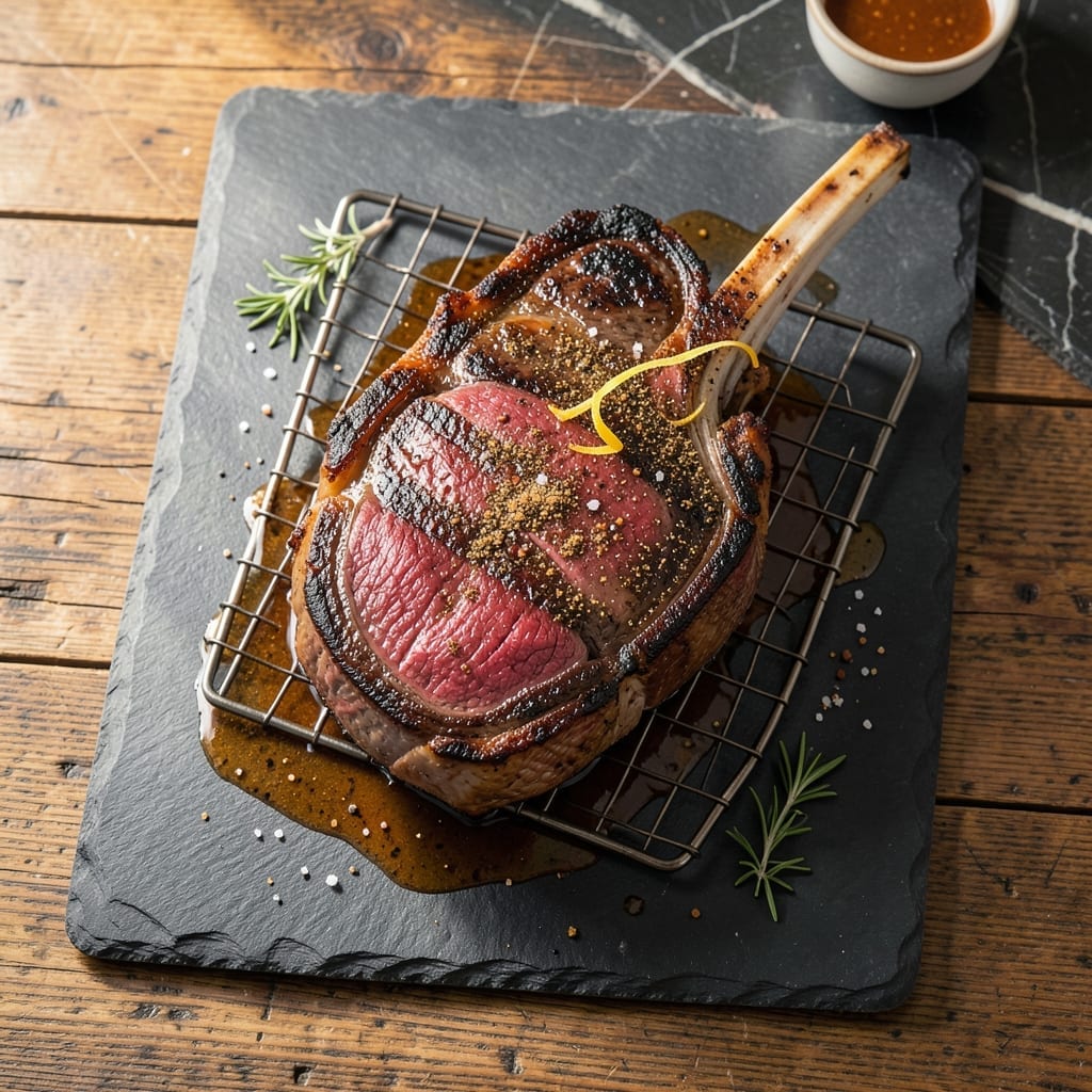 Tomahawk Steak Oven Recipe: Reverse Sear for Juicy, Tender Meat