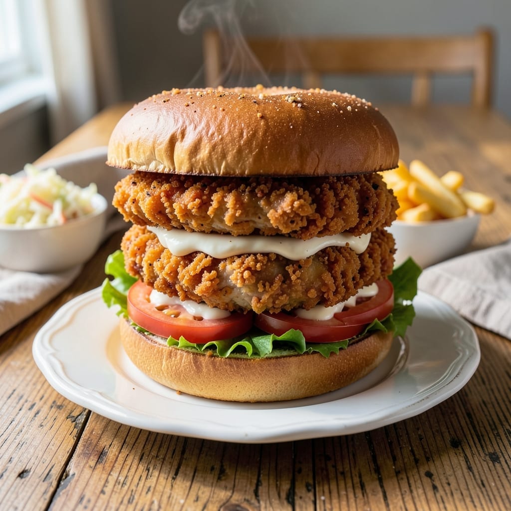 Fried Chicken Sandwich Recipe Without Buttermilk and Cornstarch: Crispy Crunch With Simple Pantry Staples