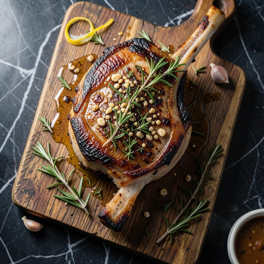 Tomahawk Pork Chop Recipe Oven: Thick-Cut Juiciness With Herb Crust