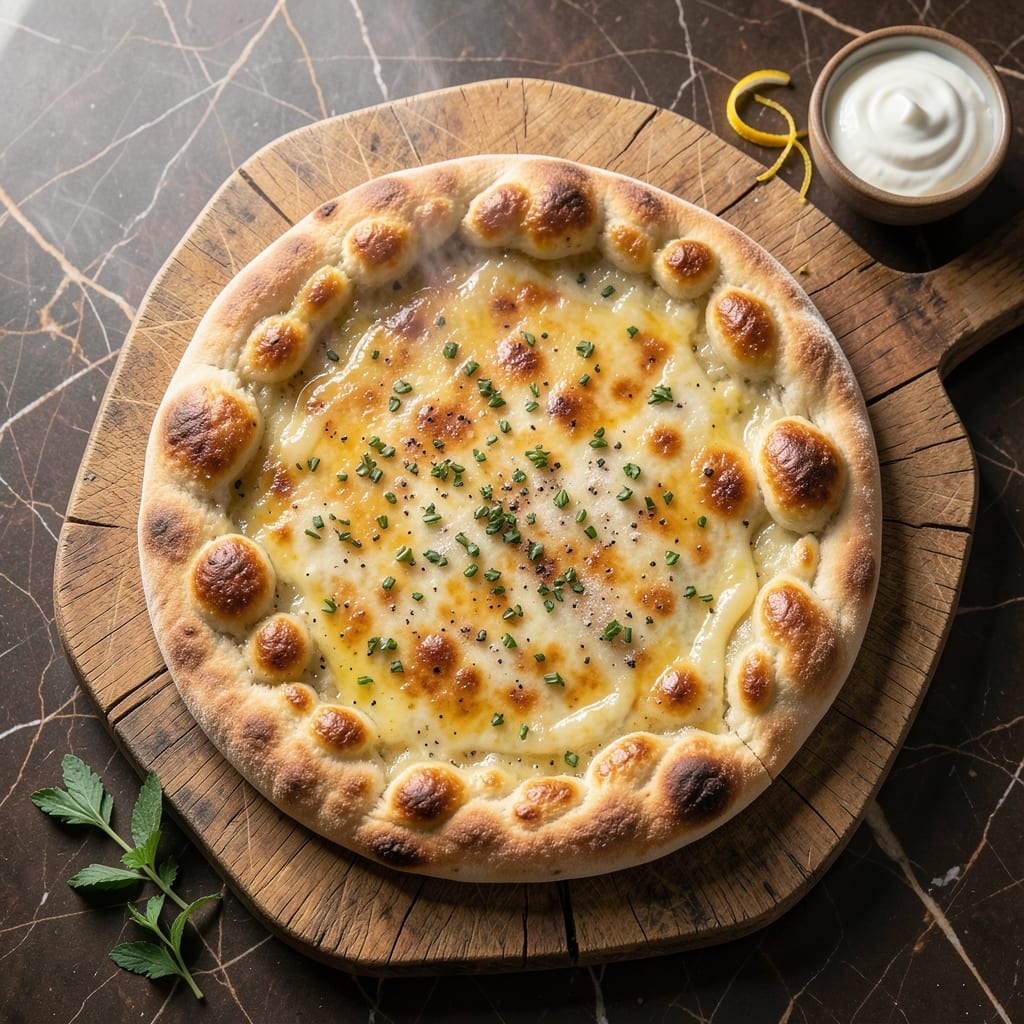 Garlic Butter Flatbread Recipe Without Yeast: No-Rise Flaky Layers in Minutes