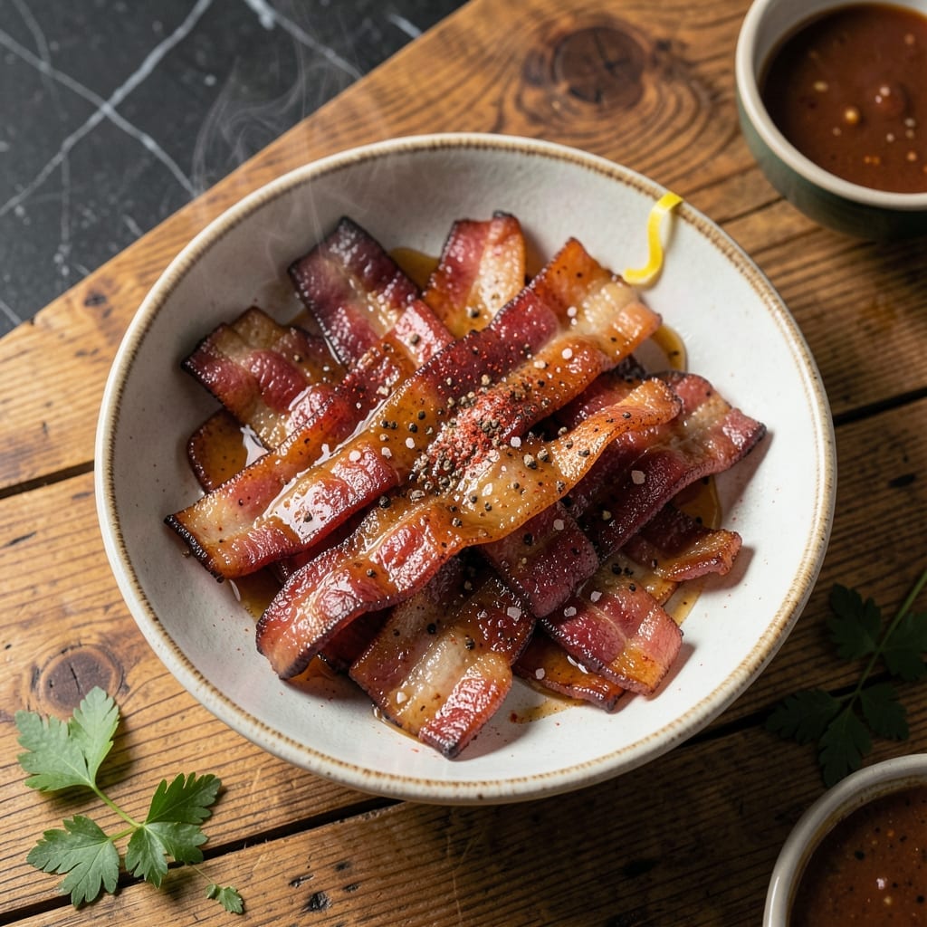 Dunkin Snackin Bacon Recipe: Crispy Maple-Glazed Bites Dunkin Snackin Bacon Recipe: Crispy Maple-Glazed Bites