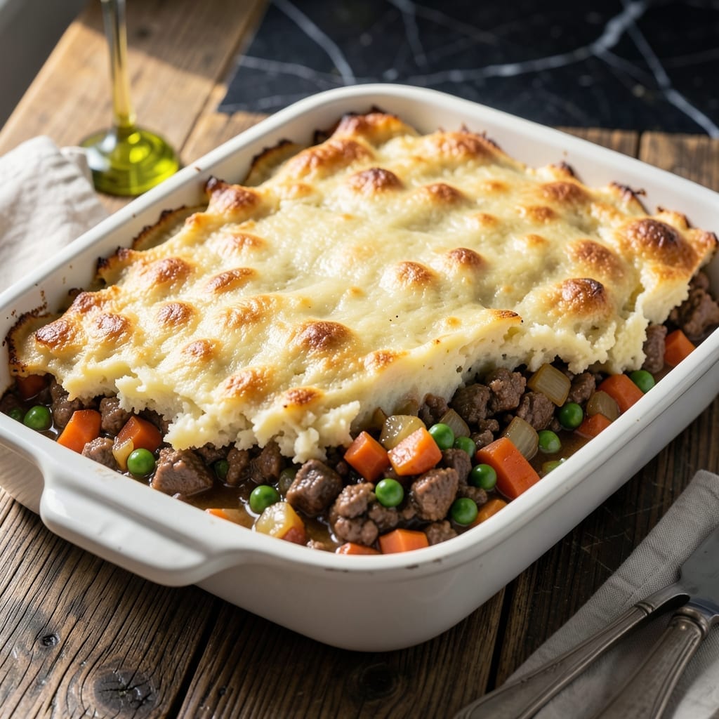 Recipe for Authentic Shepherd's Pie: Traditional Layers of Savory Meat and Creamy Mash Recipe for Authentic Shepherd's Pie: Traditional Layers of Savory Meat and Creamy Mash
