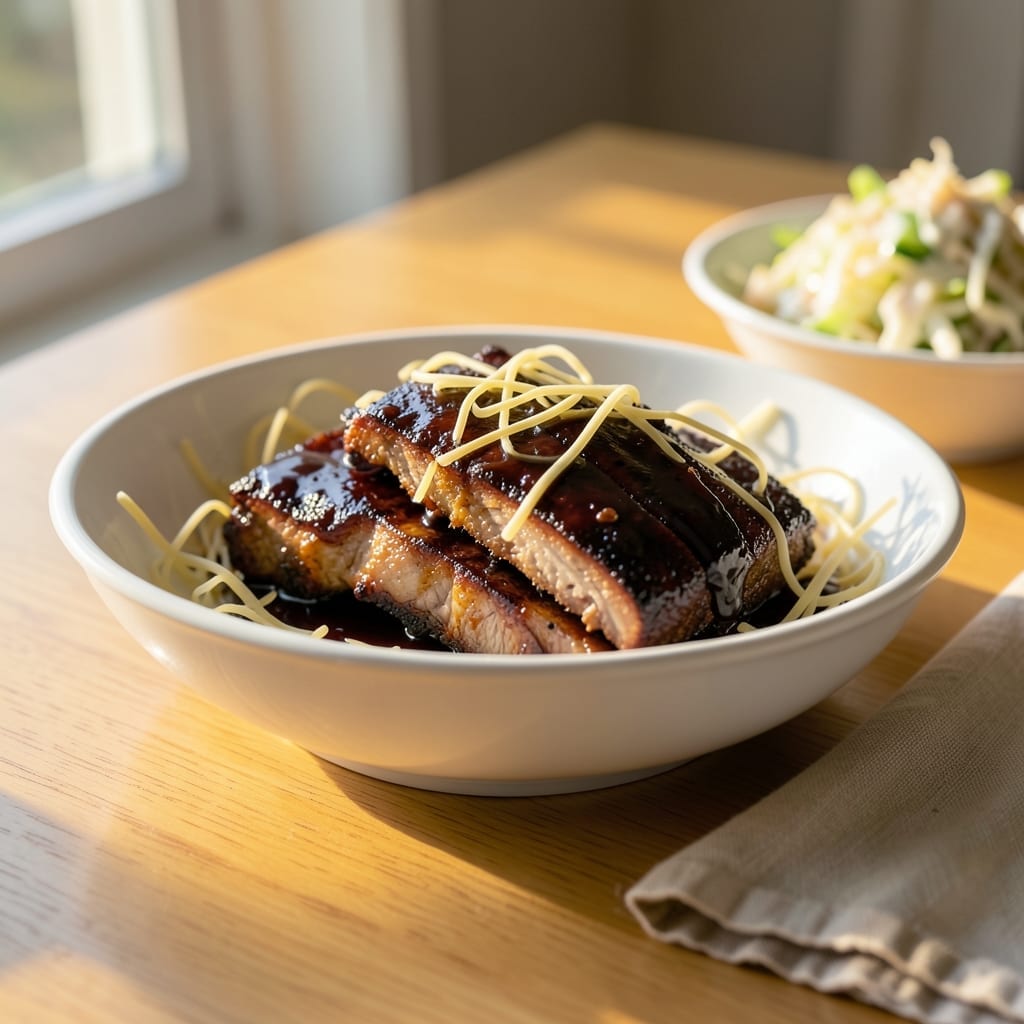 BBQ Pork Ribs Pressure Cooker Recipe: One-Hour Smoky Tender Success