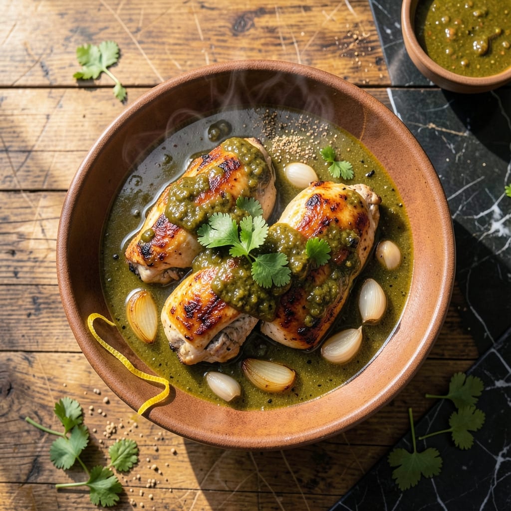 Hatch Green Chili Recipe Chicken: Southwestern Stew With Roasted Peppers